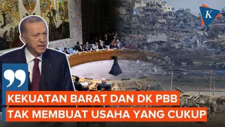 Presiden Turkiye Ejek PBB dan Barat 