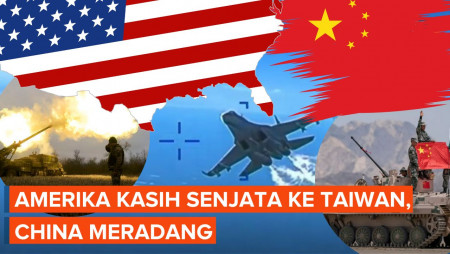 China Dibikin Panas Lagi, AS Disebut Bakal Kirim Senjata ke Taiwan