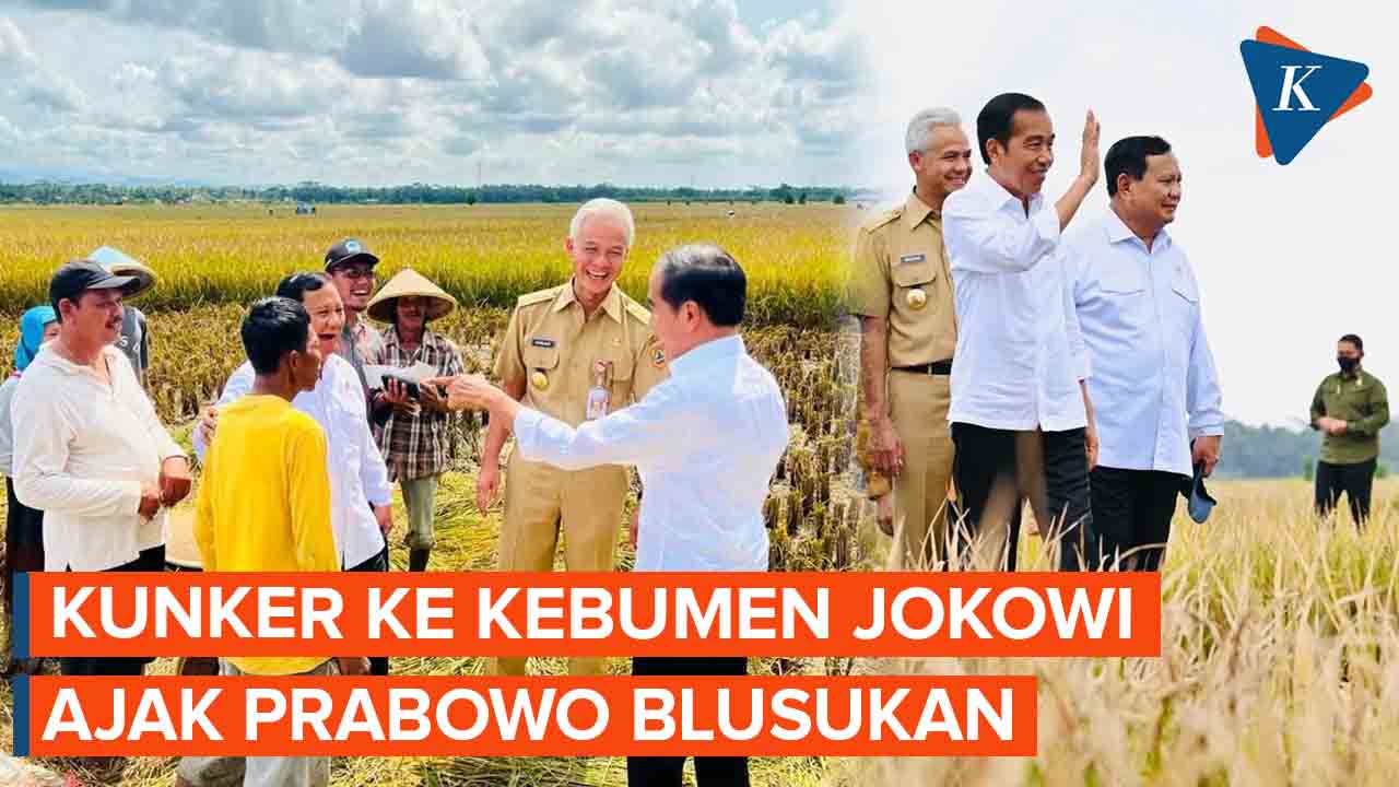 Momen Jokowi Ajak Prabowo Blusukan