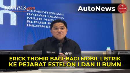 Pejabat Estelon I dan II Kementerian BUMN Dapat Jatah Mobil Listrik