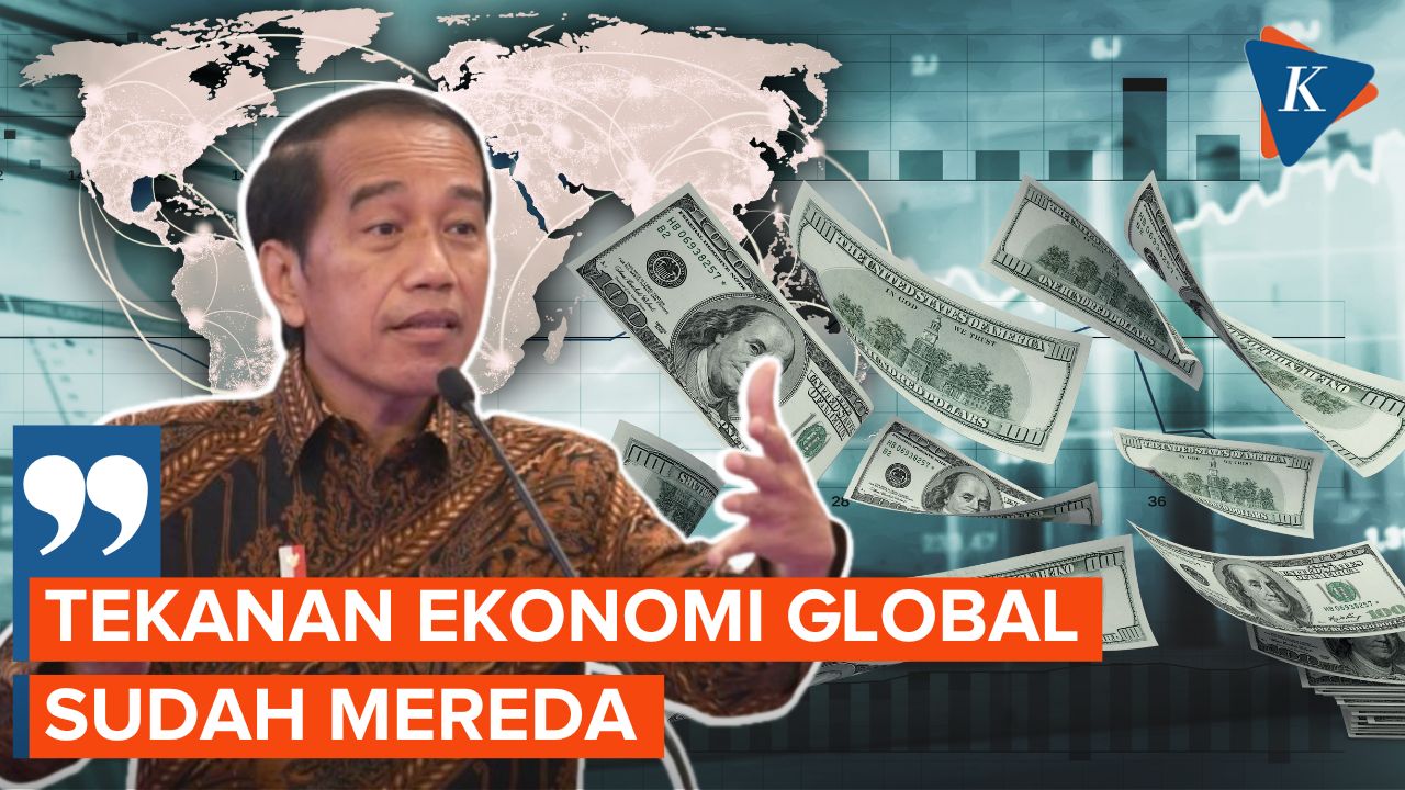 Pertumbuhan Ekonomi Semakin Membaik, Jokowi Sebut Tekanan Ekonomi Global Mulai Mereda
