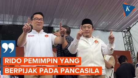 [FULL] Pidato Ridwan Kamil dan Suswono Saat Kampanye Akbar