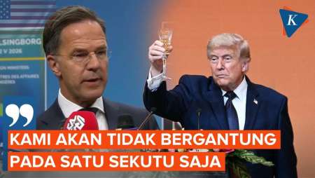 Tak Lagi Andalkan AS, Sekjen NATO: Kami akan Mengurangi Bergantung pada Satu Sekutu Saja