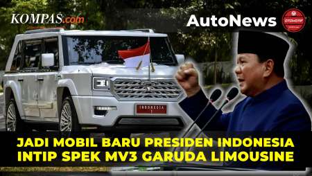 Intip Spek MV3 Garuda Limousine, Mobil Baru Presiden Indonesia