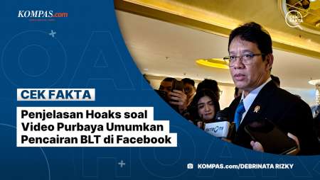 Penjelasan Hoaks Soal Video Purbaya Umumkan Pencairan BLT Di Facebook