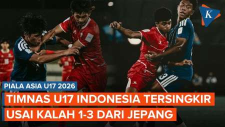 Timnas U17 Indonesia Kalah 1-3 dari Jepang, Garuda Gagal Lolos ke Piala Dunia U17
