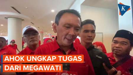 Ahok Beberkan Tugas dari Megawati, Bukan Maju Pilkada