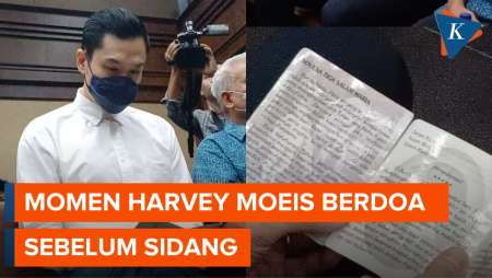 Momen Harvey Moeis Baca Doa di Sidang Lanjutan Kasus Timah