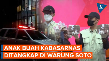 Anak Buah Kabasarnas Ditangkap di Warung Soto, Uang yang Disita…