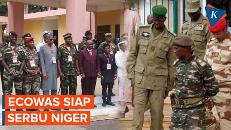 ECOWAS Siap Serbu Niger jika Upaya Diplomatik Gagal