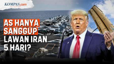 Paradoks Militer AS: Armada Raksasa "Jepit" Iran Tapi Cuma Sanggup Bertahan 5 Hari