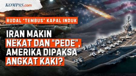 Bukti Iran Mampu Rudal Kapal Induk AS: Teheran Tampil Beda, Janji Bikin Washington "Merana"