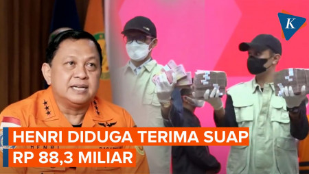 Kepala Basarnas Diduga Terima Suap Rp 88,3 Miliar