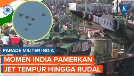 India Pamer Rudal Hingga Jet Tempur Di Parade Militer Besar-besaran Di New Delhi