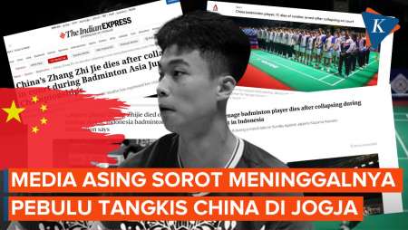 Media Asing Soroti Meninggalnya Pebulu Tangkis China Zhang Zhi Jie Saat Tanding di Yogyakarta