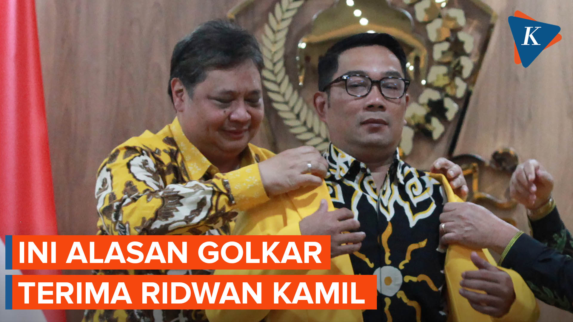 Golkar Beberkan Alasan Terima Ridwan Kamil Jadi Anggota