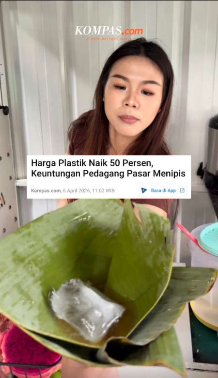 Harga Plastik Naik 50 Persen, Keuntungan Pedagang Pasar Menipis