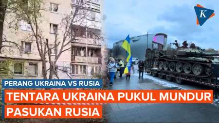 Ukraina Pukul Mundur Rusia 3-8 Km Di Tepi Sungai Dnipro