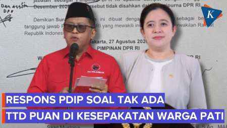 Tanggapan PDI-P Soal Tak Ada TTD Puan Di Komitmen RUU Perampasan Aset