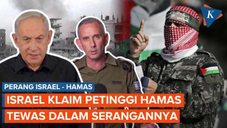 Israel Klaim Seorang Petinggi Hamas Tewas dalam Serangannya