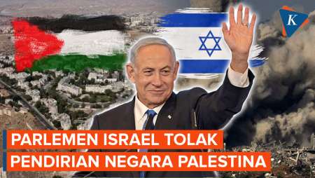 Alasan Parlemen Israel Tolak Pendirian Negara Palestina