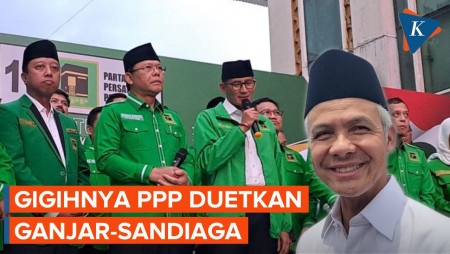 PPP Duetkan Ganjar-Sandiaga, Akan Lapor ke Jokowi dan Lobi PAN-Golkar