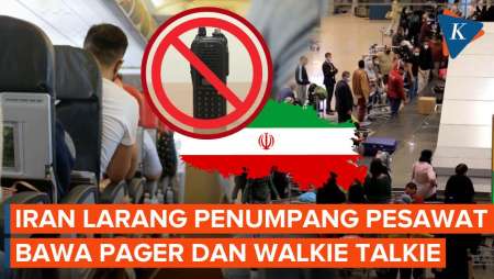 Iran Keluarkan Larangan Membawa Pager dan Walkie Talkie dalam Penerbangan Komersial