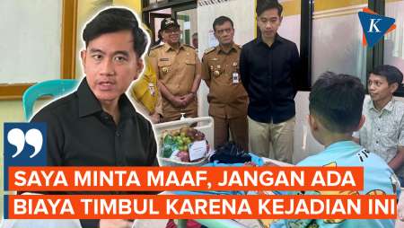 Gibran Minta Maaf Atas Keracunan MBG Di Batang, Tanggung Semua Biaya Pengobatan