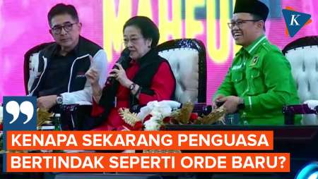 Megawati: Kenapa Kalian yang Baru Berkuasa Bertindak seperti Orde Baru?