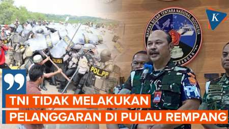 Danpuspom TNI Bantah Adanya Pelanggaran Prajurit dalam Konflik Rempang