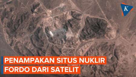 Penampakan Situs Nuklir Fordo Iran Usai Diserang Amerika Serikat