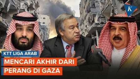 Para Pemimpin Arab Desak Gencatan Senjata dan Penarikan Pasukan Israel di Gaza