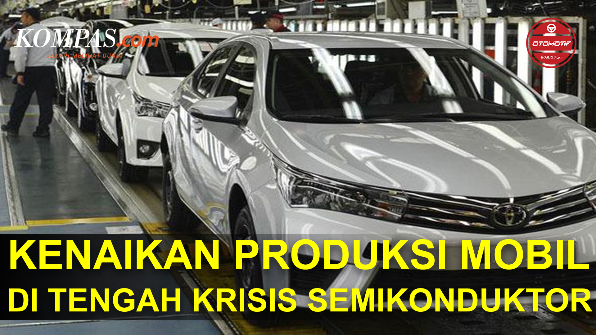 Produksi Mobil Toyota Naik 23 Persen di Tengah Krisis Cip