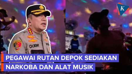 Pesta Narkoba Di Rutan Depok, Pegawai Sediakan Sabu Dan Alat Musik