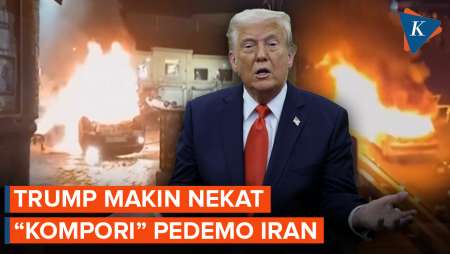 Trump Terus Ikut Campur Di Iran, Minta Demonstran Kuasai Lembaga-lembaga Negara