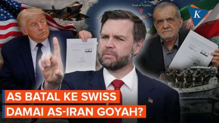 Wapres AS Batal Ke Swiss, Damai AS-Iran Goyah