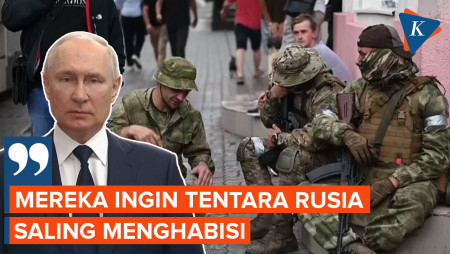 Putin Singgung Upaya Musuh-musuh Rusia Ciptakan Perang Saudara di Negaranya