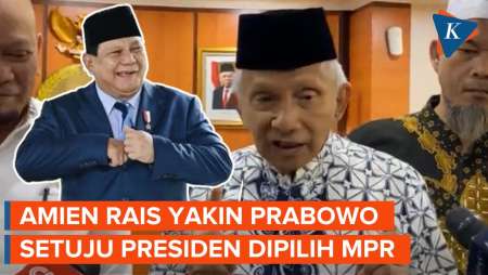 Amien Rais Yakin Amendemen UUD Terlaksana Era Pemerintahan Prabowo