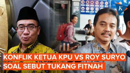 Konflik Ketua KPU dan Roy Suryo, Tudingan Kecurangan Debat Cawapres dan Sebutan Tukang Fitnah