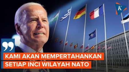 Biden Bersumpah Pertahankan Setiap Inci Wilayah NATO dari Ancaman Musuh