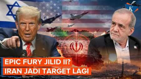 Trump Singgung Operasi Militer Epic Fury Lagi, Sinyal Serangan Baru Ke Iran?
