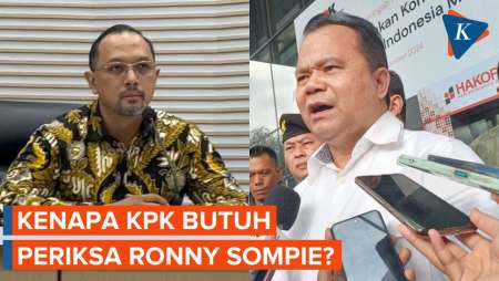 Alasan KPK Periksa Ronny Sompie terkait Kasus Harun Masiku