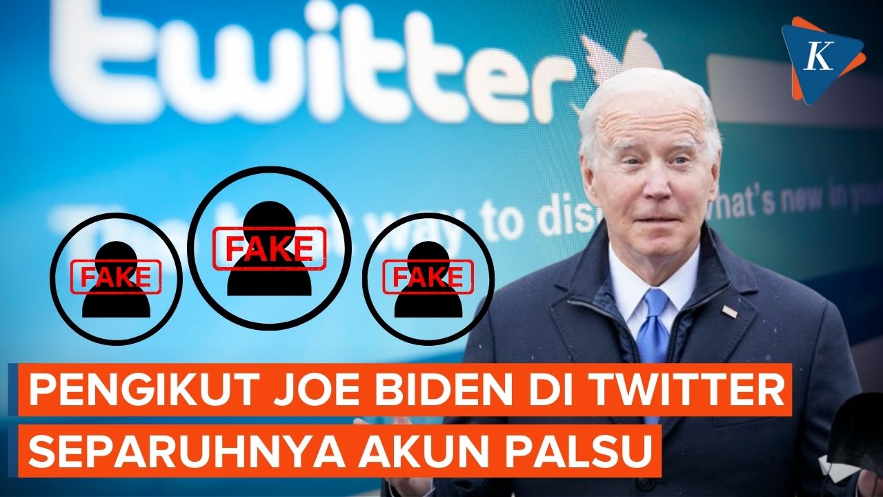 Audit Sebut Hampir Separuh Pengikut Joe Biden di Twitter adalah Akun Palsu