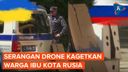 Rusia Dihantam Serangan Tak Biasa, Ibu Kota jadi Sasarannya