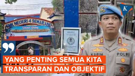 Polri Janji Transparan soal Kasus Penembakan Siswa SMK di Semarang