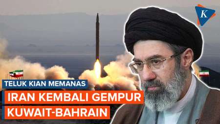 Iran Gempur Kuwait-Bahrain Lagi, Tekanan Di Teluk Kian Mencekam