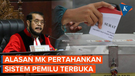 Ini 3 Alasan MK Tolak Gugatan Sistem Proporsional Tertutup