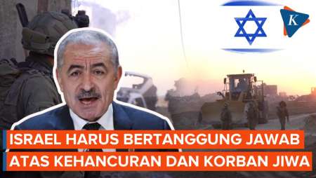 Gaza Hancur, Otoritas Palestina Tuntut Israel Tanggung Biaya Rekonstruksi