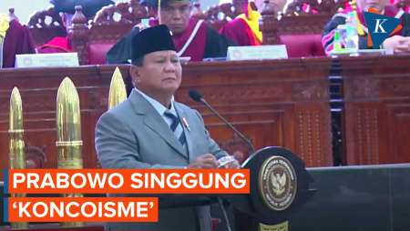 Prabowo Kritik Praktik Koneksi 