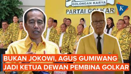 Agus Gumiwang Ditetapkan Jadi Ketua Dewan Pembina Golkar, Bukan Jokowi